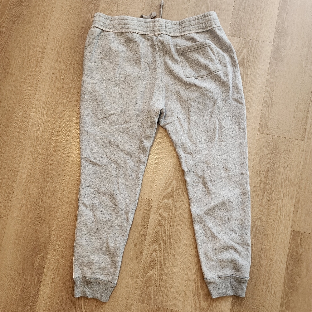 Hollister Heathered Gray Joggers Sweatpants Size Mens Large EUC - Picture 3 of 5